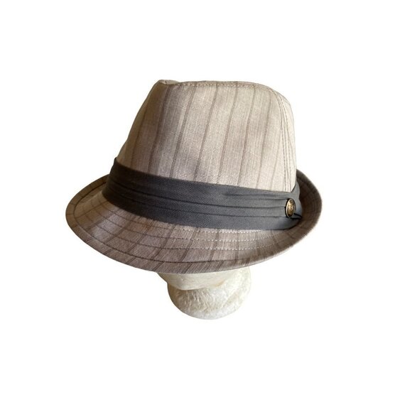 Light Gray Goorin Bros. Men's Fedora Hat Size Large - Picture 2 of 8